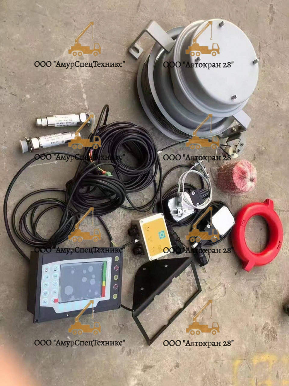 Комплект системы безопасности автокрана Zoomlion